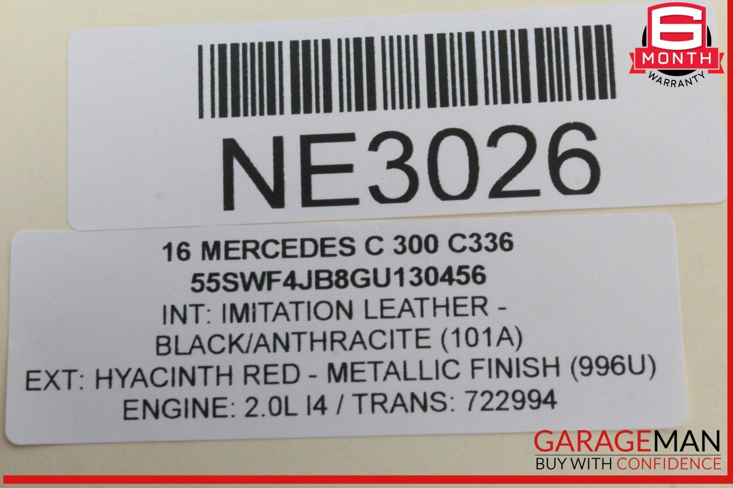 15-20 Mercedes W205 C300 Front Left Driver Side Seat Control Switch Module Unit