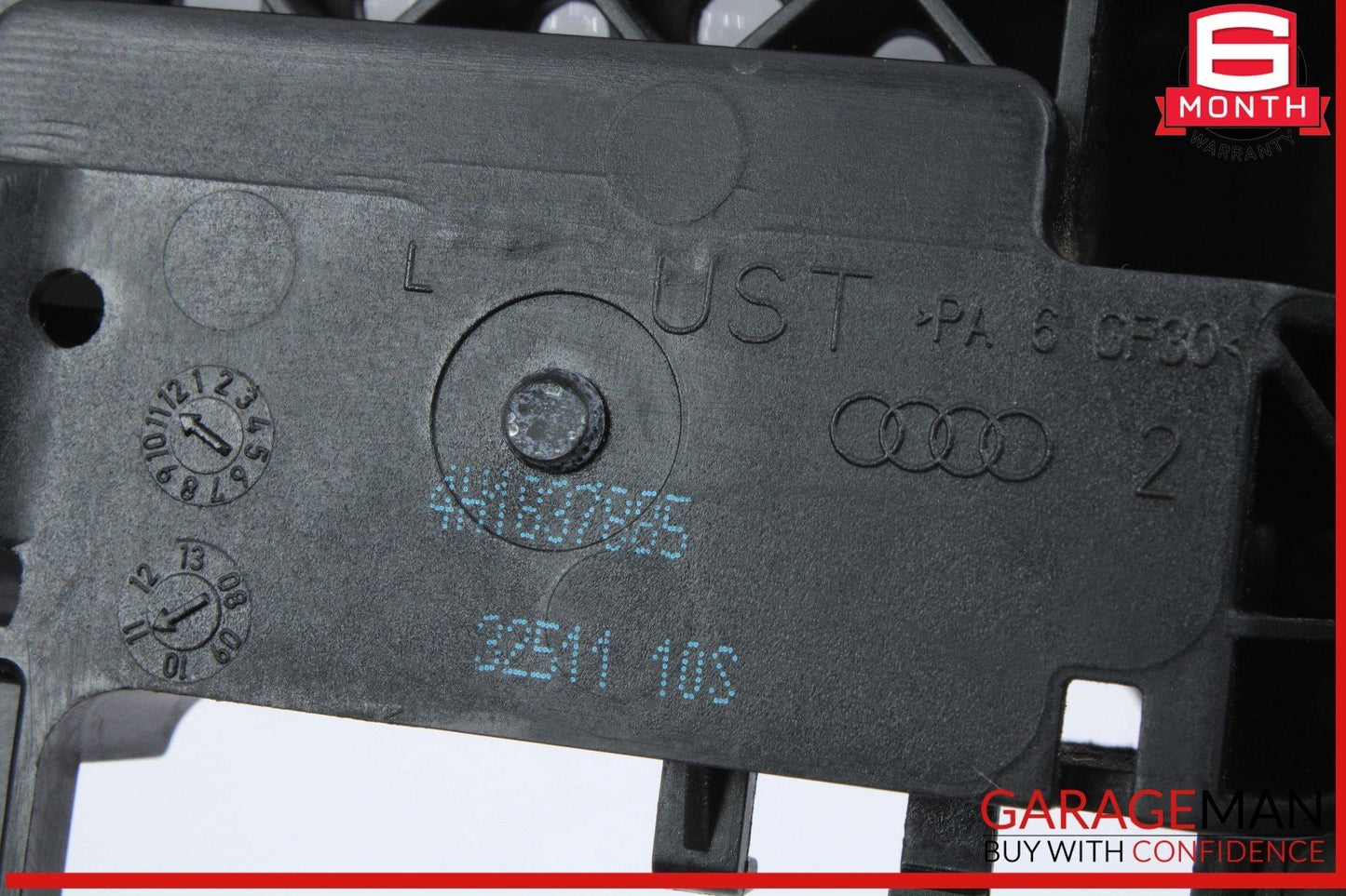 12-18 Audi A6 A7 Front Left Driver Side Exterior Door Handle Gray 4H1837885 OEM