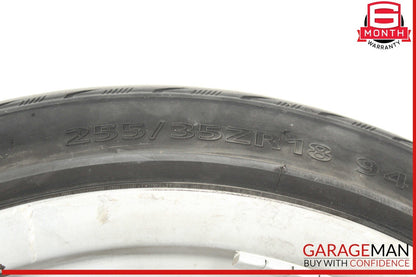 00-06 Mercedes W220 S500 CL55 AMG Rear Wheel Tire Rim 9.5x18H2 ET46 18" OEM