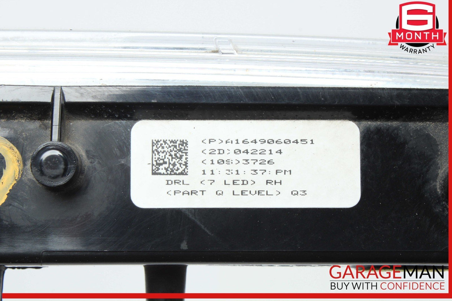 13-16 Mercedes  X166 GL550 Front Right Side Fog DRL Light Lamp 1649060451 OEM