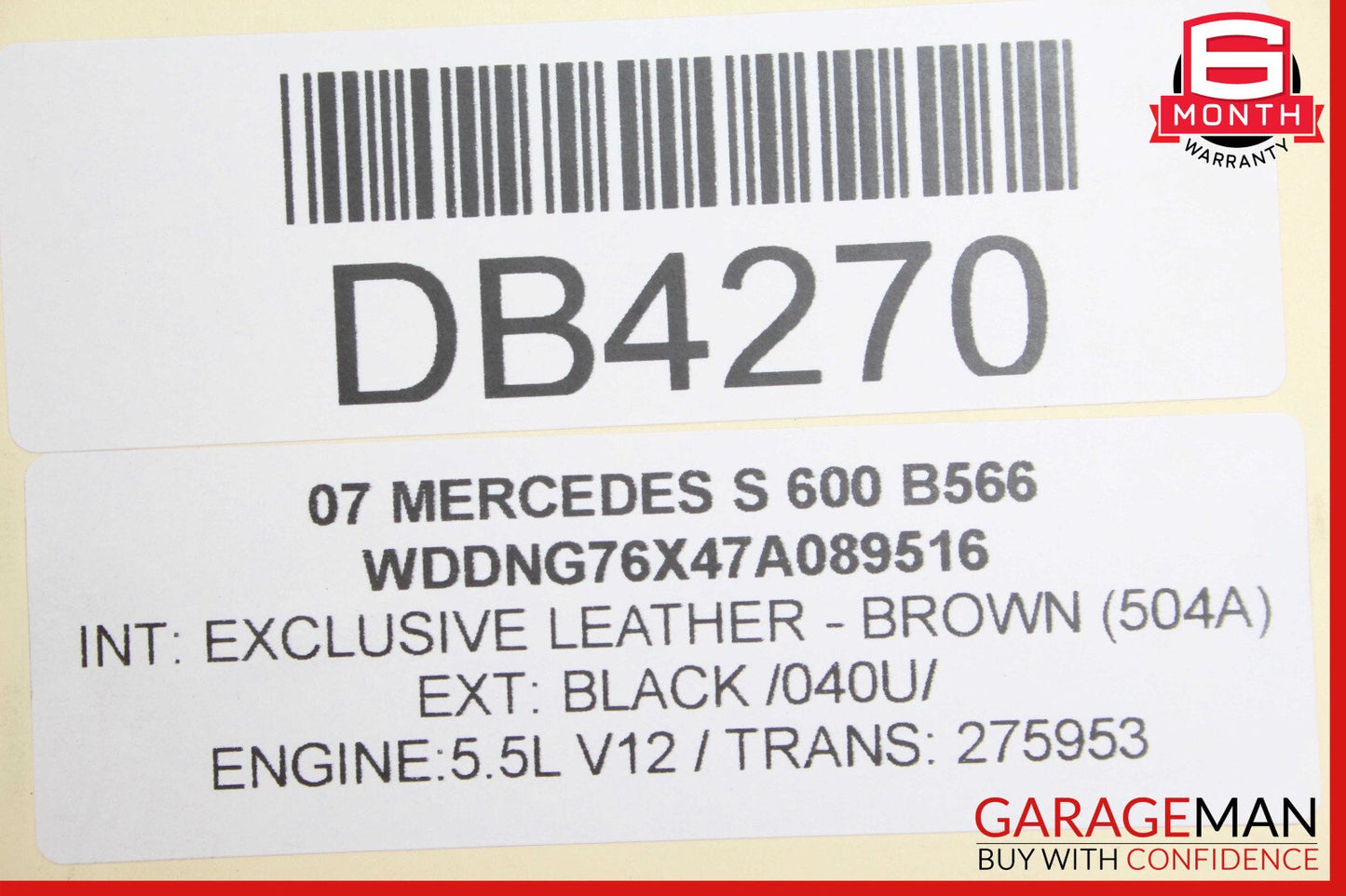 07-14 Mercedes W221 S600 CL550 Front Bumper Lower Bracket Impact Bar Assembly