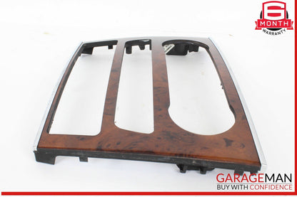 06-12 Mercedes X164 GL450 4MATIC Center Console Control Trim Panel Wood Bezel