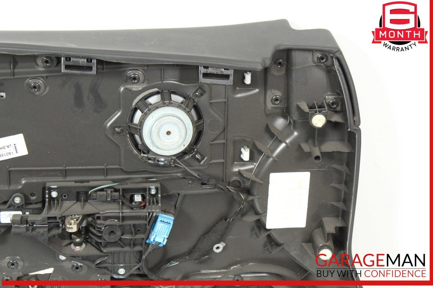 10-19 Jaguar XJ Front Right Passenger Side Door Panel Cover Black OEM