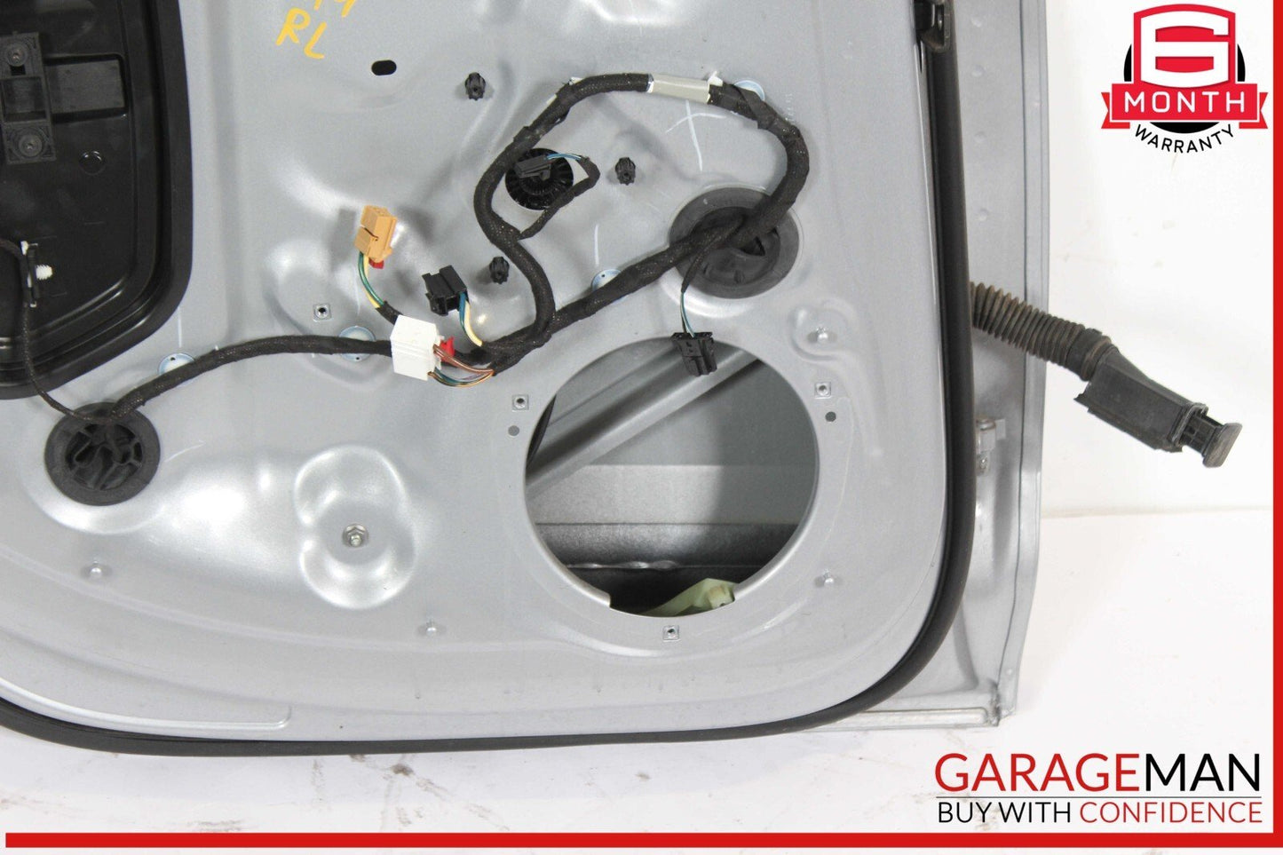 17-24 Audi A4 S4 Sedan Door Shell Rear Left Driver Side Gray OEM