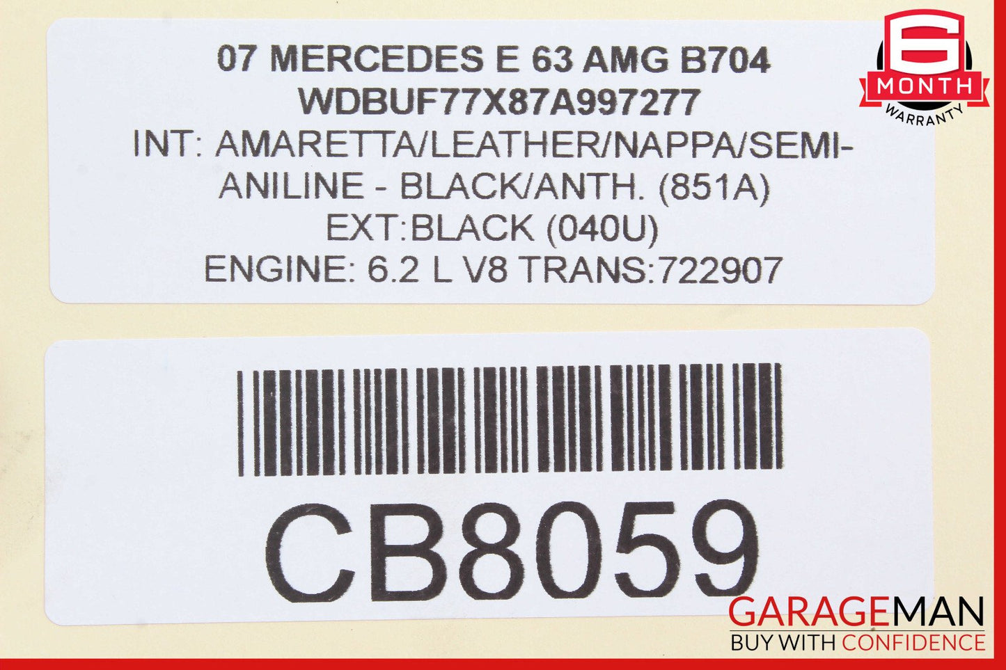 03-09 Mercedes W211 E350 E550 E55 Front Right Side Door Window Regulator Motor