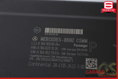 12-20 Mercedes W117 CLA250 GL450 ML550 Seat Control Module Front Right Side OEM