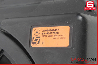 13-19 Mercedes X166 GL450 GLS550 Rear Subwoofer Sub Woofer Audio Speaker OEM