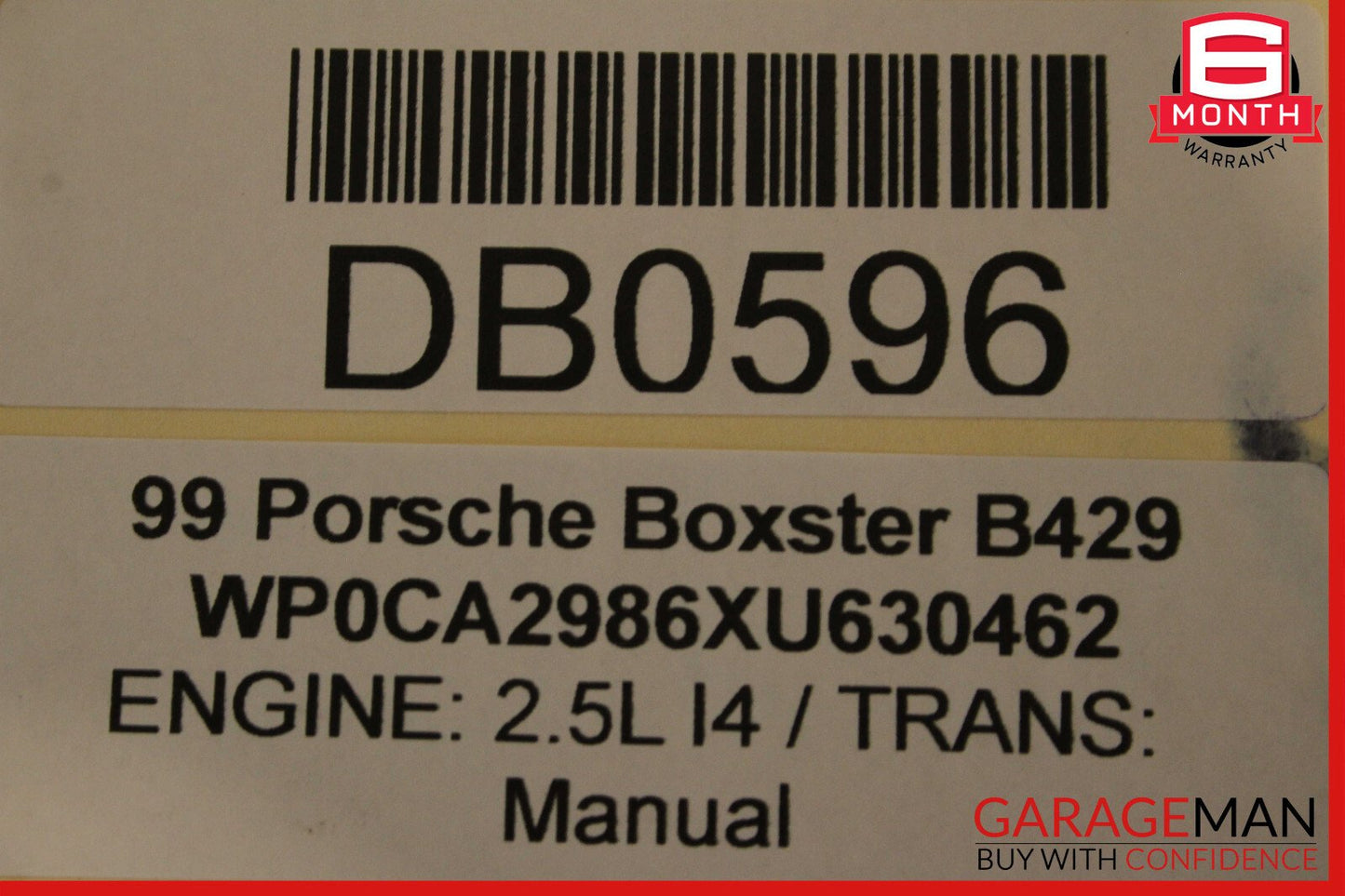 97-04 Porsche Boxster 986 Engine A/C Cooling Radiator Condenser Fan Assembly OEM