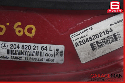 08-11 Mercedes W204 C63 AMG C300 Rear Left Side Taillight Tail Light Lamp OEM