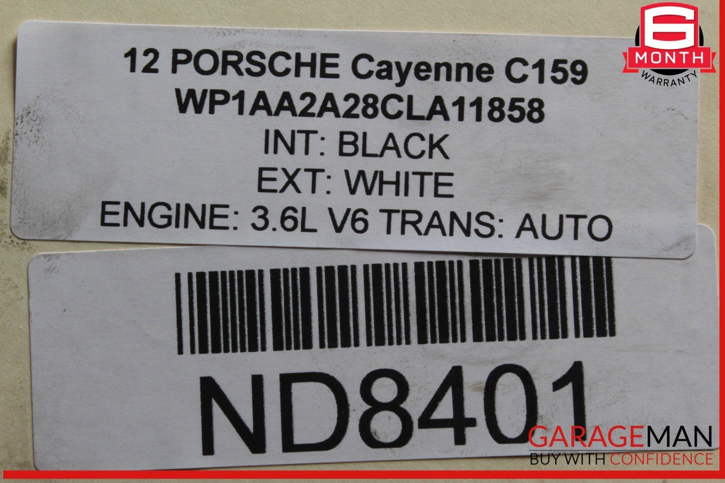 11-14 Porsche Cayenne 958 3.6L Trans Transmission Transfer Case OEM