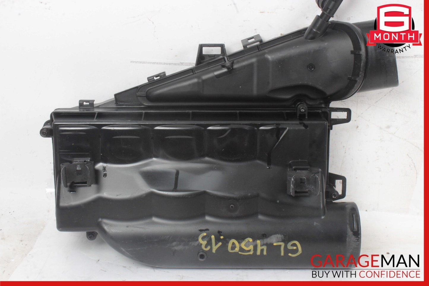 13-14 Mercedes X166 GL450 Air Intake Cleaner Box Left & Right Side Set of 2 OEM