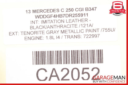 08-14 Mercedes W204 C250 C350 C300 Front Right Door Lock Latch Actuator OEM