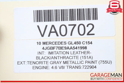 06-13 Mercedes X164 GL450 Rear Right or Left Side Suspension Upper Control Arm