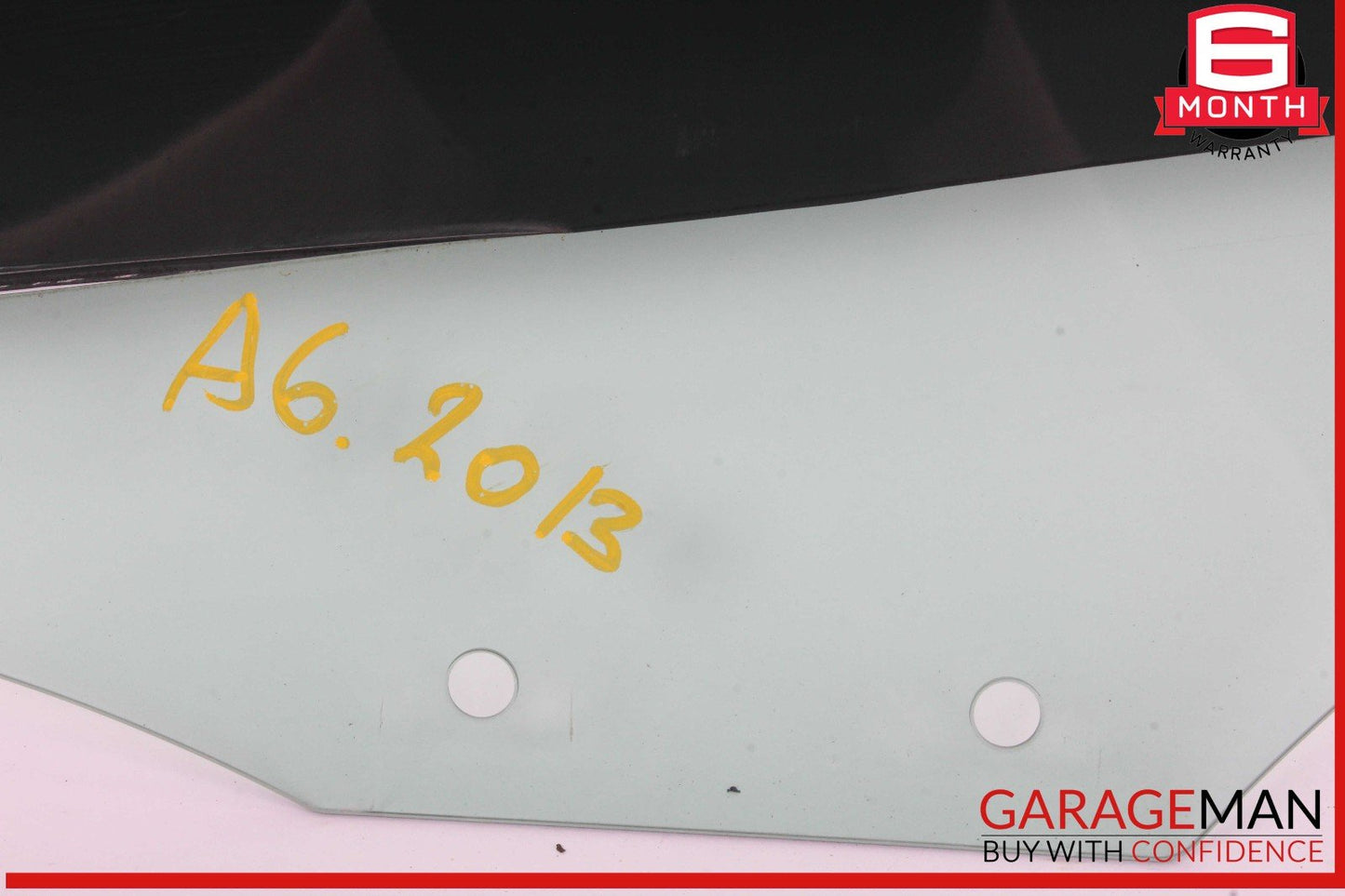 12-18 Audi A6 Rear Right Side Door Window Auto Glass OEM