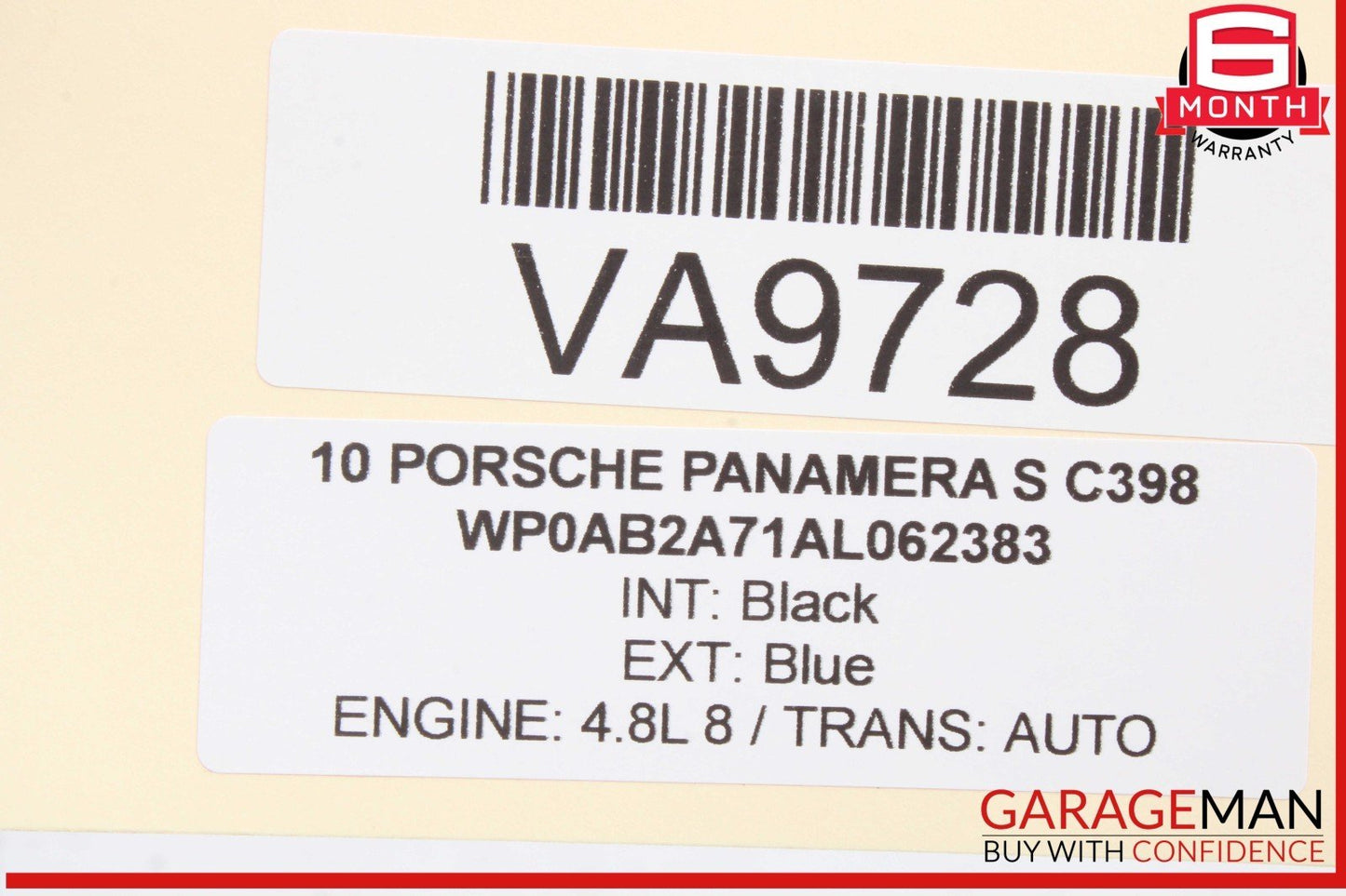 10-13 Porsche Panamera 970 ABS Anti Lock Brake Pump Module Unit 97035575505 OEM
