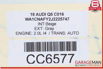 18-24 Audi Q5 AWD Drive Shaft Propeller 80A521101A OEM