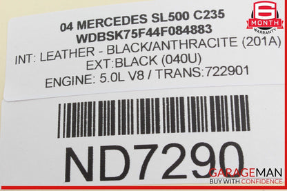 03-08 Mercedes R230 SL500 SL55 Left or Right Side Door Audio Speaker Bose OEM
