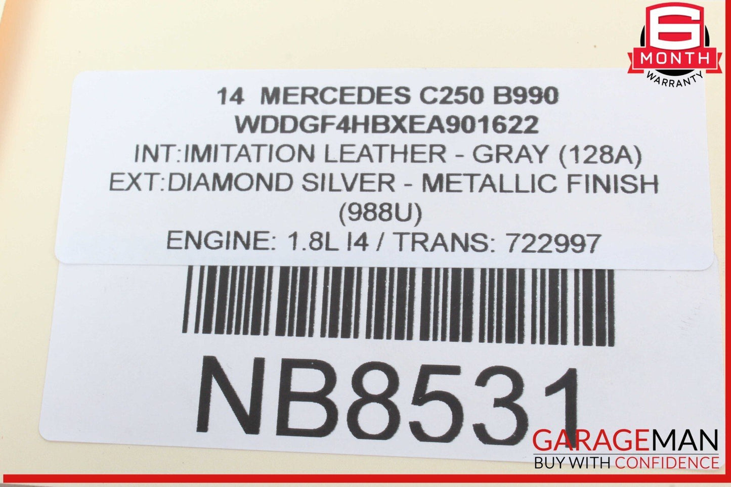 12-14 Mercedes W204 C250 C350 C63 AMG Front Left Side Door Rear View Mirror OEM