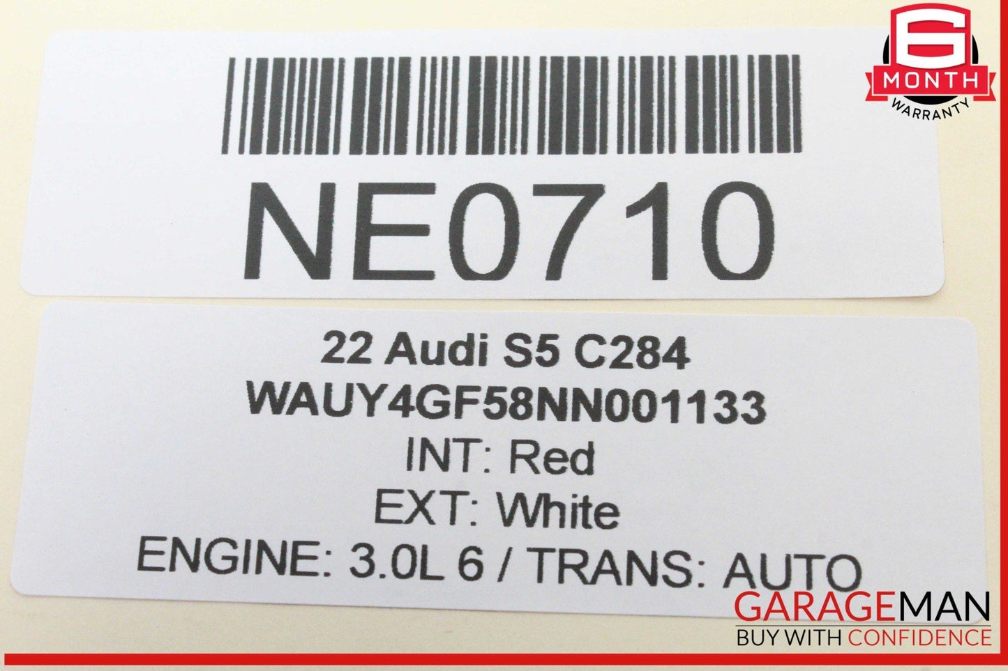 18-24 Audi S5 A5 Front Right Passenger Side Window Regulator Motor 8W0959801 OEM