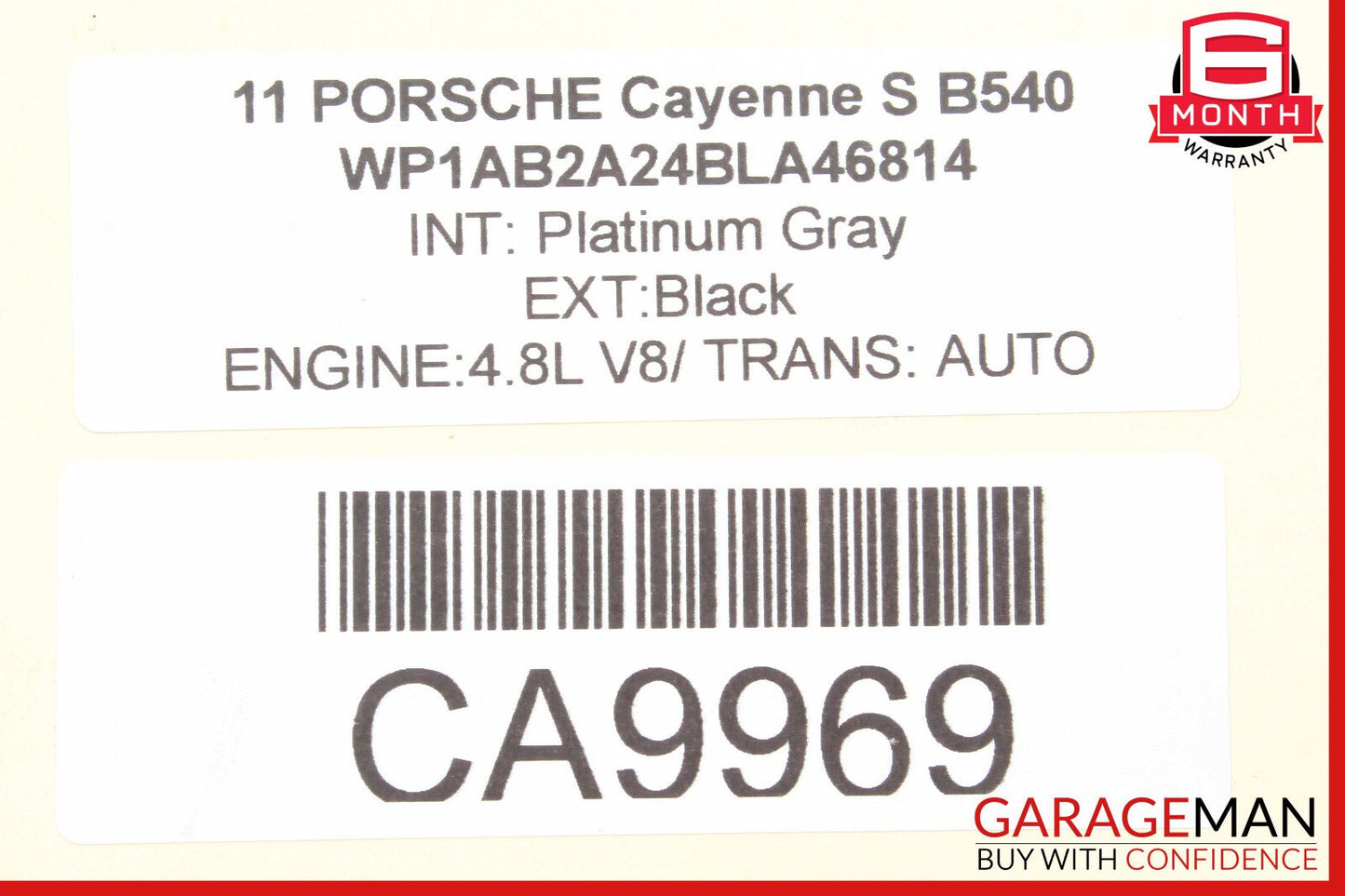 11-17 Porsche Cayenne 958 Rear Right Passenger Side Wheel Spindle Knuckle Hub