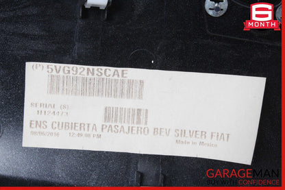 12-19 Fiat 500E Front Dash Dashboard Trim Panel w/ Right Side Air Vent OEM