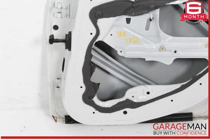 12-15 BMW X1 Rear Right Passenger Side Door Shell White OEM
