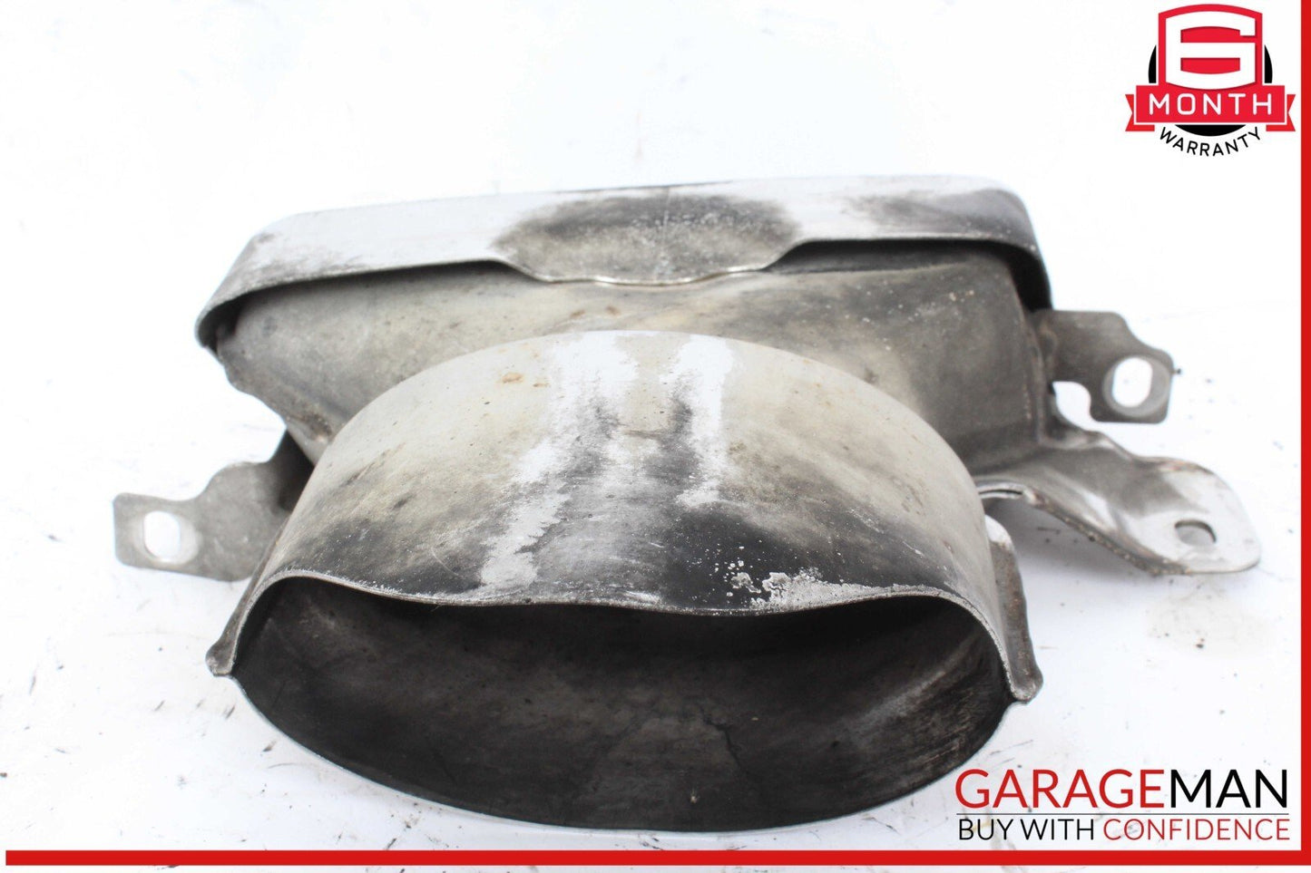 10-18 Mercedes W218 CLS550 E550 Rear Exhaust Muffler Tip Tips Set of 2 Pc OEM