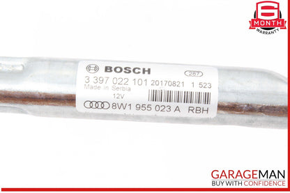 17-19 Audi A4 Front Windshield Wiper Transmission Linkage w/ Motor 8W1955023A
