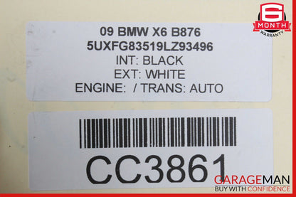 08-13 BMW X6 POWER STEERING GEAR RACK AND PINION OEM