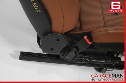 08-14 Mercedes W216 CL63 AMG Complete Front Seat Seats Cushion Assembly Brown