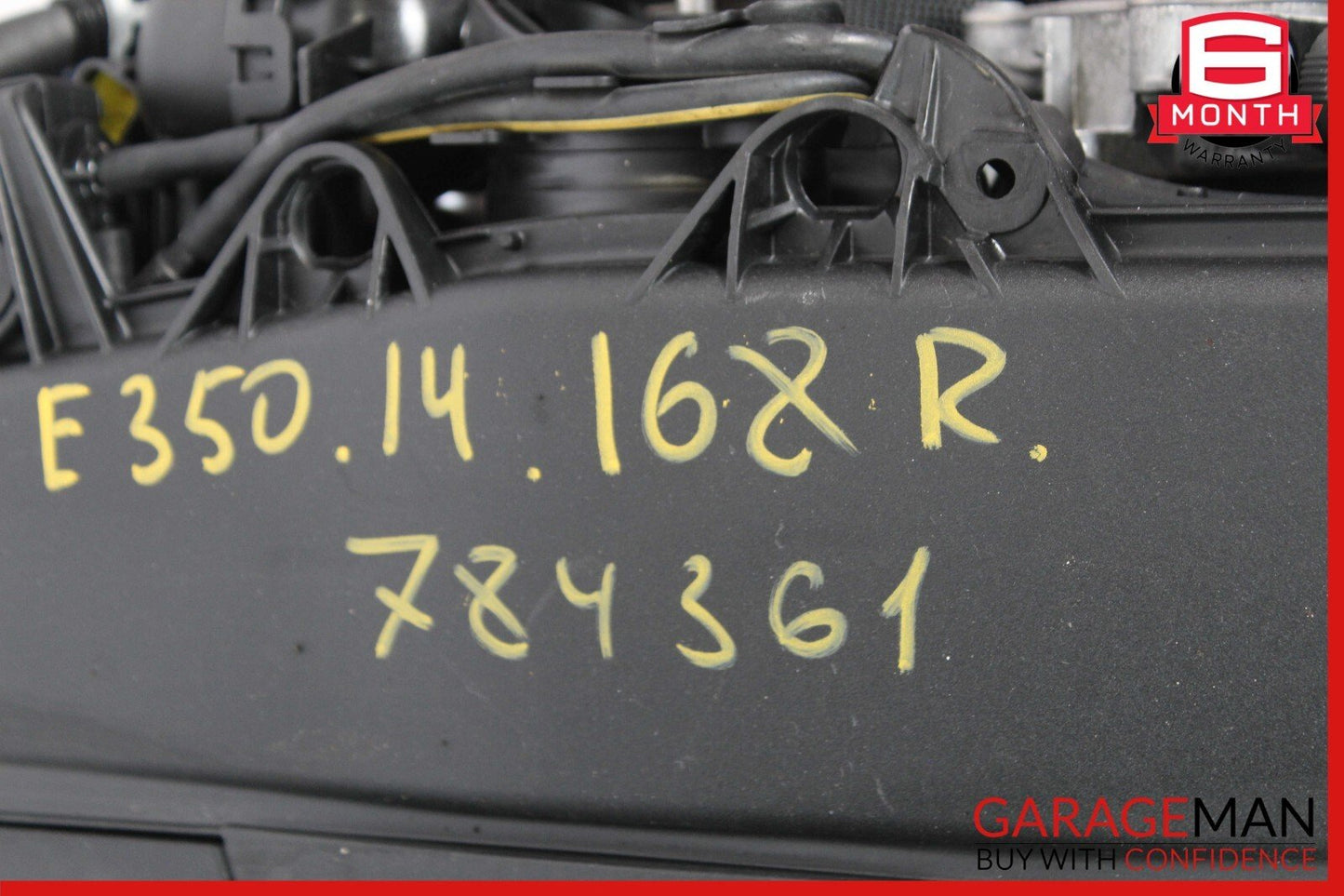 12-16 Mercedes W212 E350 CLS350 3.5L V6 RWD Engine Motor Block Assembly OEM