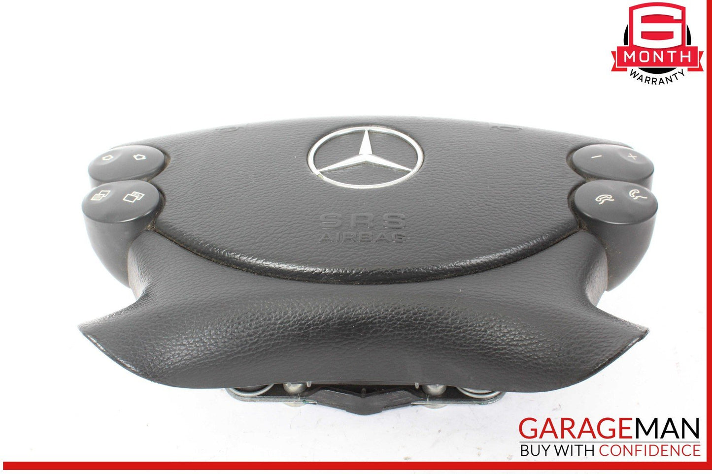 03-12 Mercedes W209 CLK55 CLS550 Steering Wheel Airbag Air Bag Black OEM