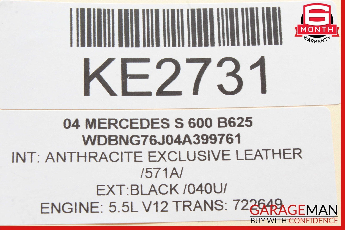 03-06 Mercedes W220 S600 E320 E55 AMG Motorola Voice Control Module SYN9528A OEM