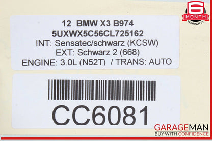 11-18 BMW X3 X4 Rear Driveshaft Propeller Drive Shaft Assembly OEM