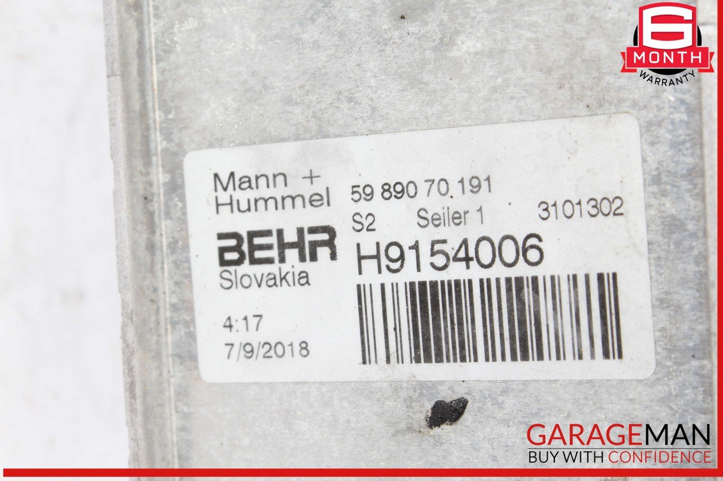 05-13 Mercedes W203 C230 E550 Oil Filter Cooler Housing 2721800510 OEM