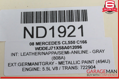 07-14 Mercedes W216 CL550 S550 S65 AMG A/C AC Heater Climate Control Switch OEM