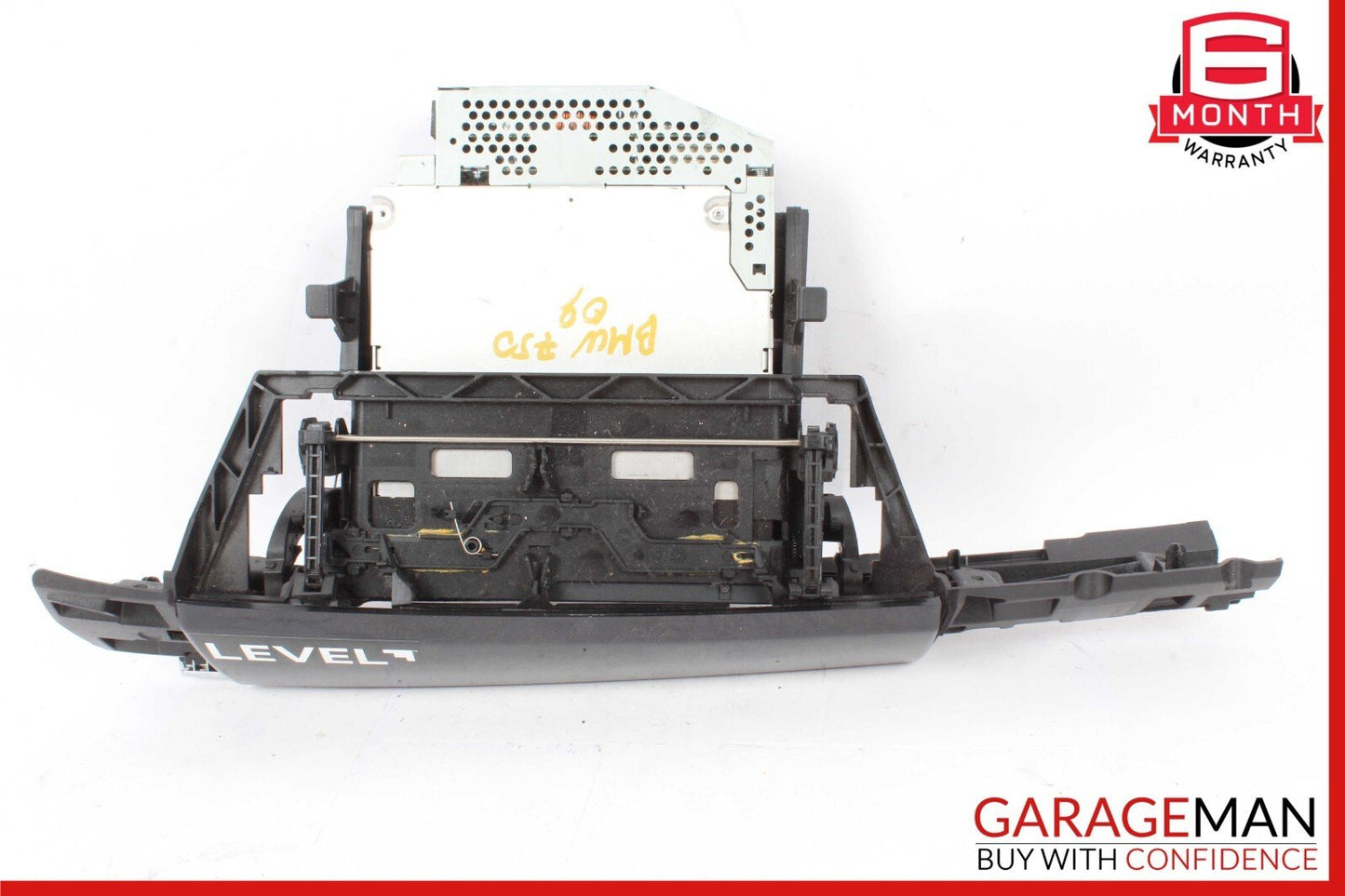 09-15 BMW 750i 750Li Dash DVD Changer Housing Panel Wood Trim Cover OEM