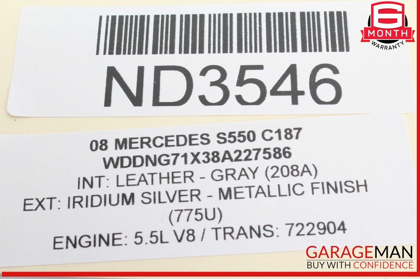 07-09 Mercedes W221 S550 Instrument Cluster Control Switch 2218703679 OEM
