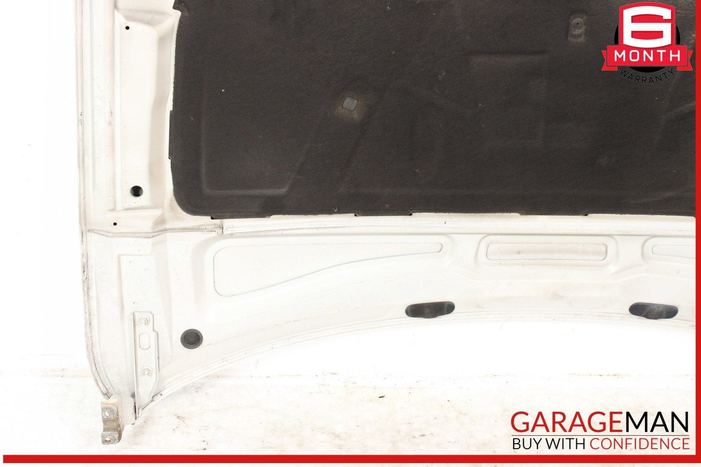 09-16 Audi A4 S4 Front Hood Shell Bonnet Panel White OEM