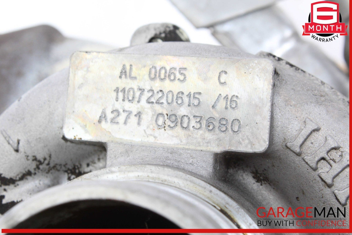 12-15 Mercedes W204 C250 SLK250 1.8L Turbo Turbocharger Manifold Assembly OEM