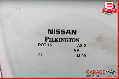 13-24 Nissan Leaf Front Right Passenger Side Door Window Glass OEM 803003NF0A