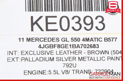 06-13 Mercedes X164 GL450 GL550 Rear Entertainment DVD Player 1649064000 OEM
