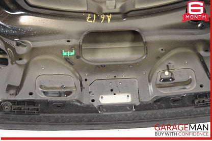 12-18 Audi A6 S6 Trunk Lid Panel Assembly Black OEM