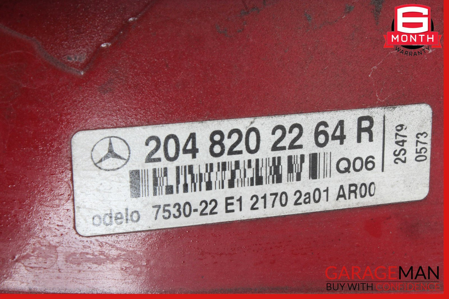 08-11 Mercedes W204 C300 C350 C63 AMG Sedan Rear Right Taillight Tail Light Lamp