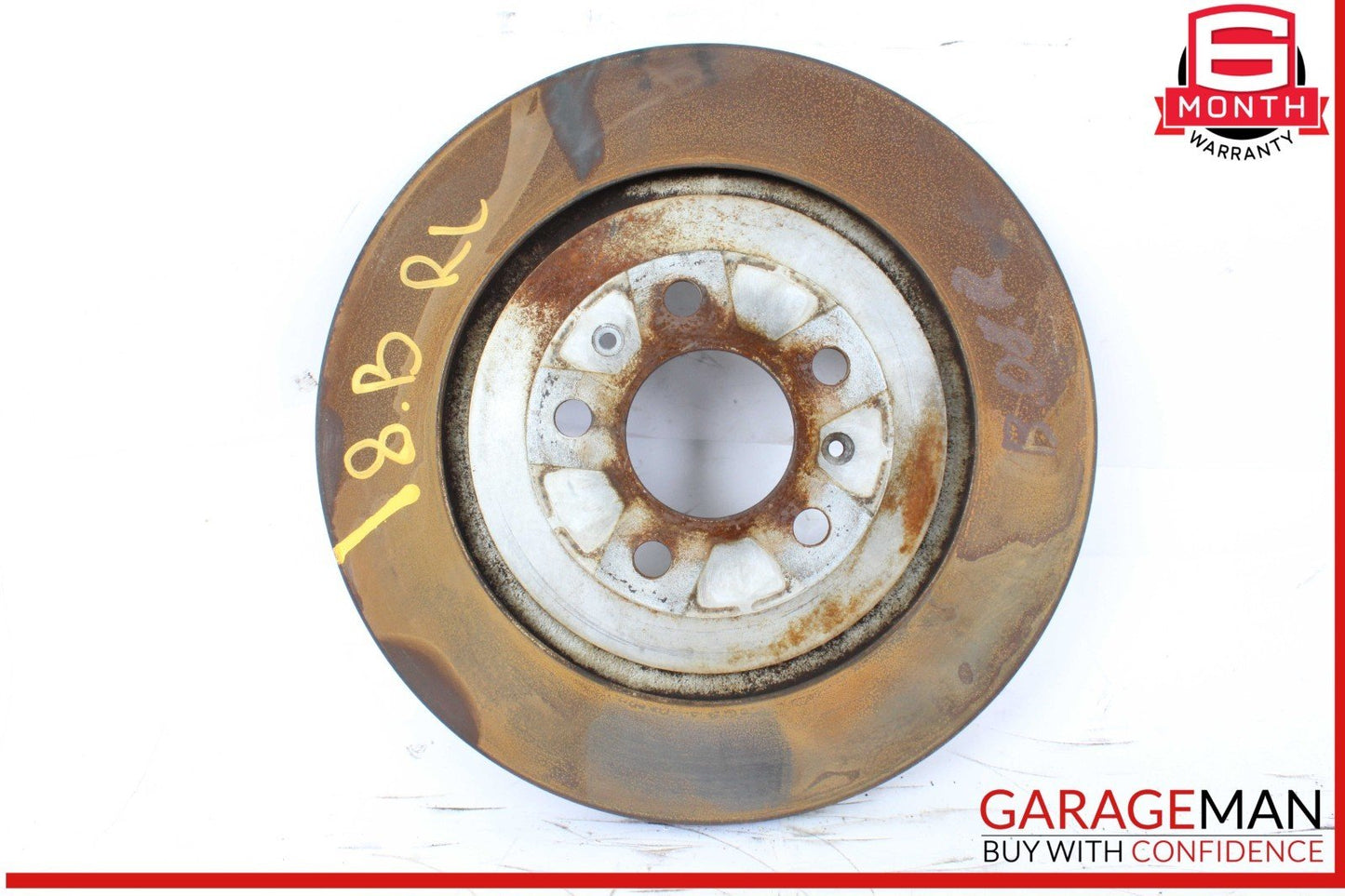 03-18 Bentley Continental GTC Rear Left & Right Side Brake Rotors Disc OEM