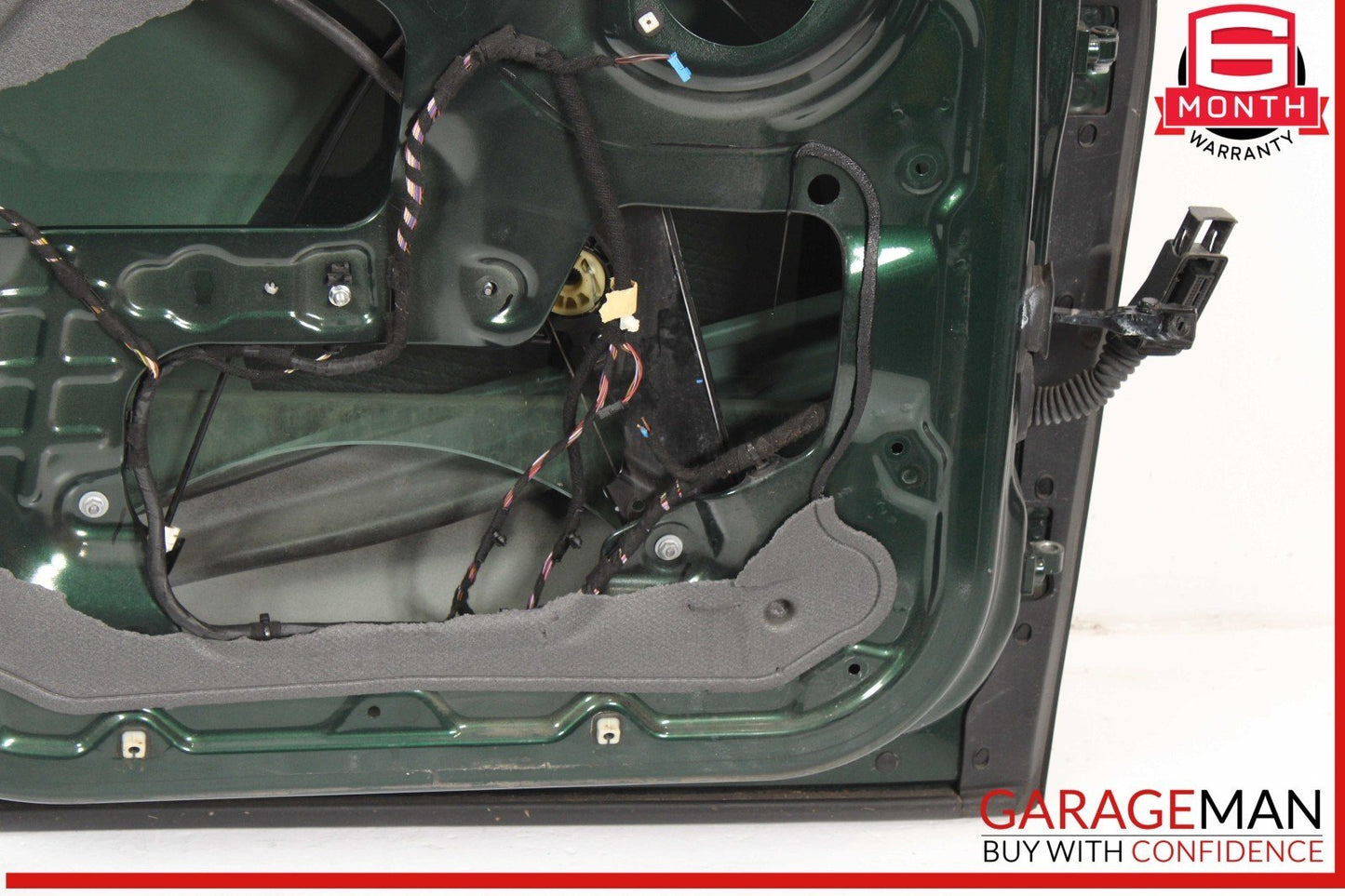 17-24 Mini Cooper Countryman Front Left Driver Side Door Shell Panel Green OEM