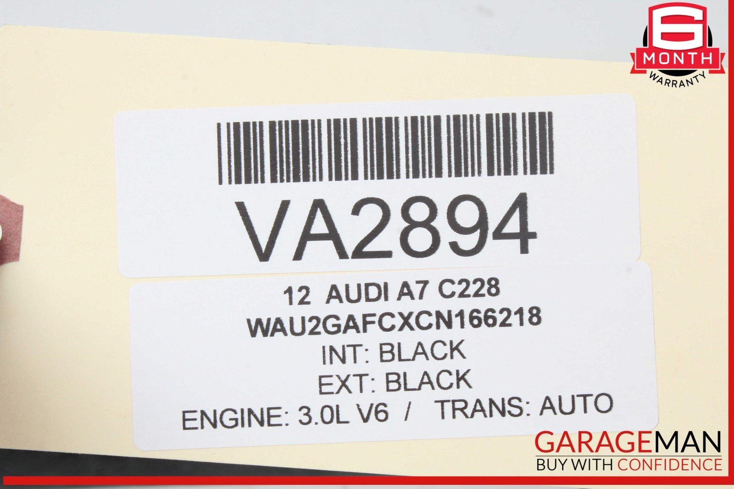 12-18 Audi A7 A6 SQ5 Rear Left or Rear Right Side CV Axle Shaft 8R0501203C OEM