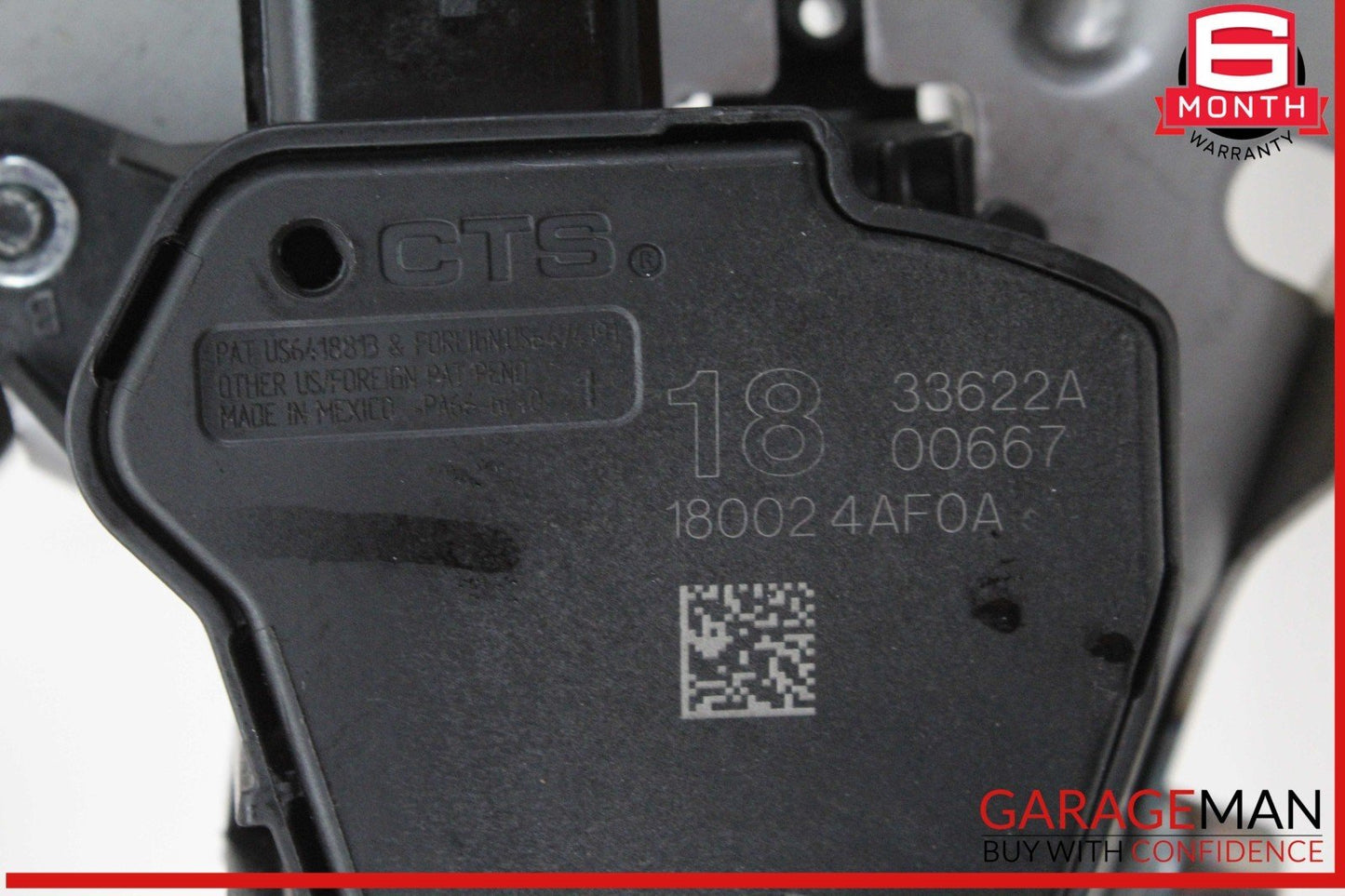 18-24 Nissan Leaf Brake Stop & Gas Accelerator Pedal Assembly 180024AF0A OEM