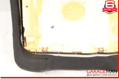 09-17 Audi SQ5 Q5 Rear Right Bottom Lower Seat Cushion Black OEM