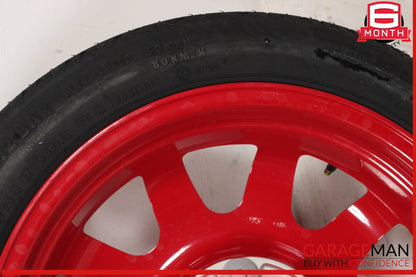 97-04 Porsche Boxster 986 Carrera 911 Spare Tire Wheel Rim Tire T105/95 R17 OEM